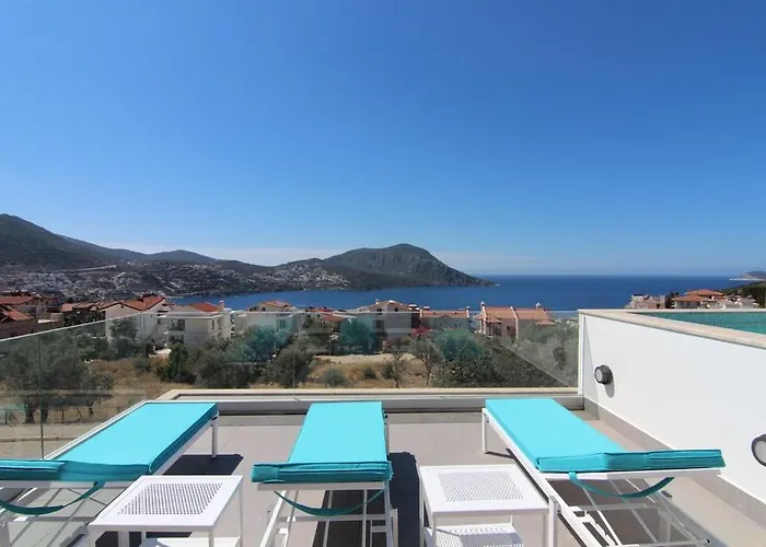 Zest Luxury Sea View With Private Roof Pool * Kaş